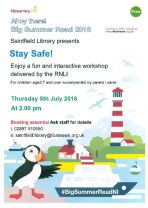 Saintfield Library - Stay Safe