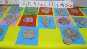 P6K Viking Clay Heads