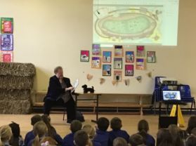 Famous children’s author visits Academy Primary School
