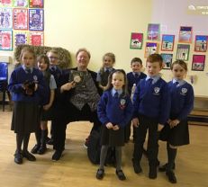 Primary 4 meet a famous children’s author