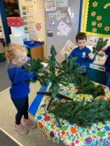 P1L Learning Through Play celebrating Christmas.