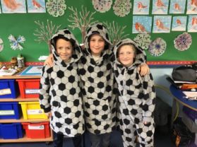 Onesie and PJ day!