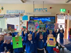 World Book Day in P1.