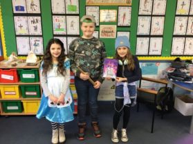 Dressing up for World Book Day