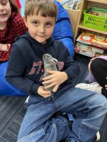 P3R loved the bunny visit 