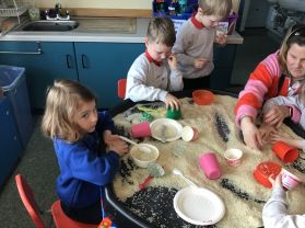 P1 artists in Academy and Holy Family PS
