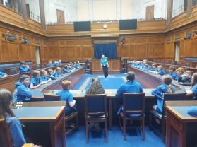 P7 trip to Stormont