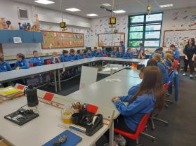 P7 at Saintfield High School
