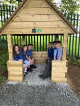 P3R inspecting our new forest walk!