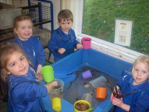 October activities in nursery